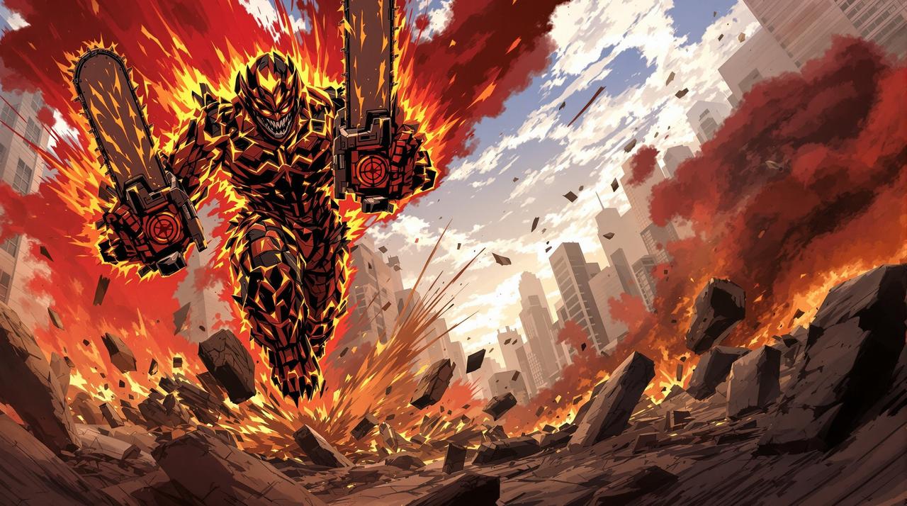 南瓜影院 电锯人 第二季 - 电次面对全新的恶魔威胁，血之恶魔的力量觉醒，战斗再升级。